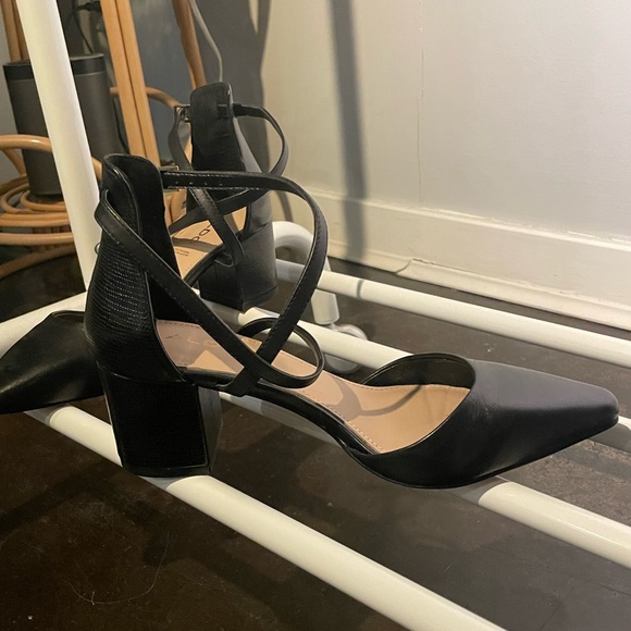 ALDO Grarwen Ankle Strap Heeled Shoe - Picture 7 of 8